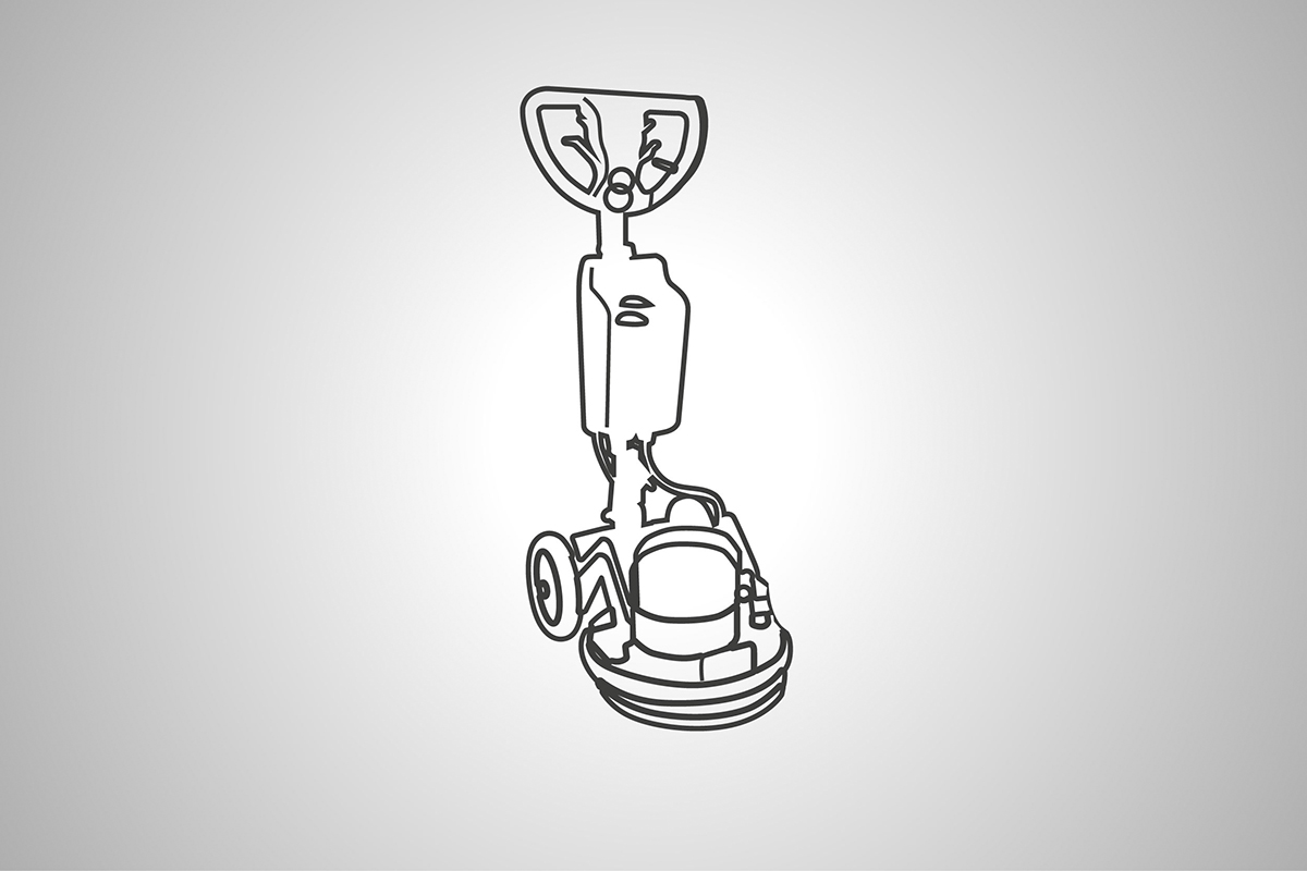 Einscheibenmaschine zum Mieten