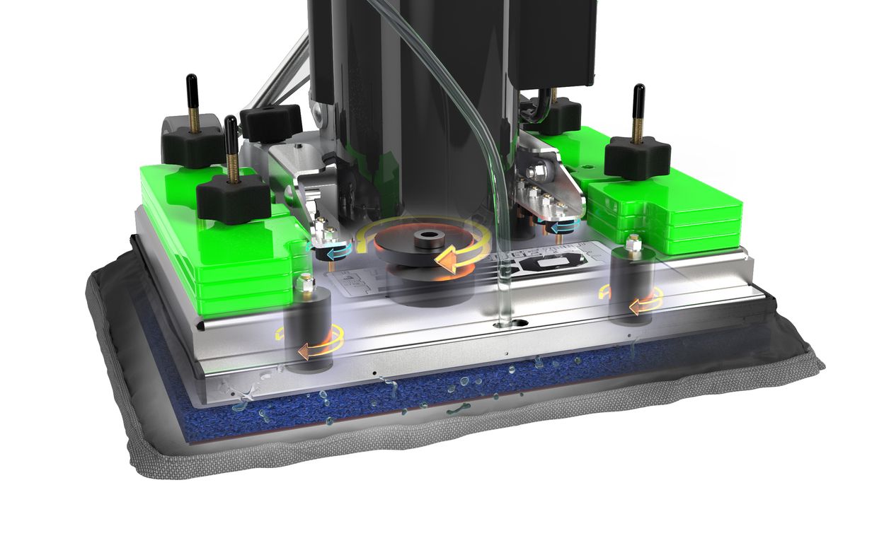 Einscheibenmaschine Tomcat ISO EDGE mieten Einscheibenmaschine zur Miete