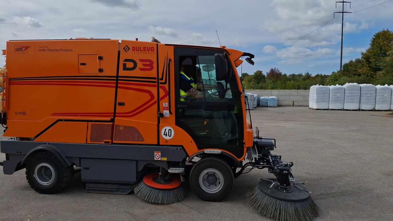 Kehrmaschine Dulevo D3 Euro 6c mieten Kehrmaschine zur Miete