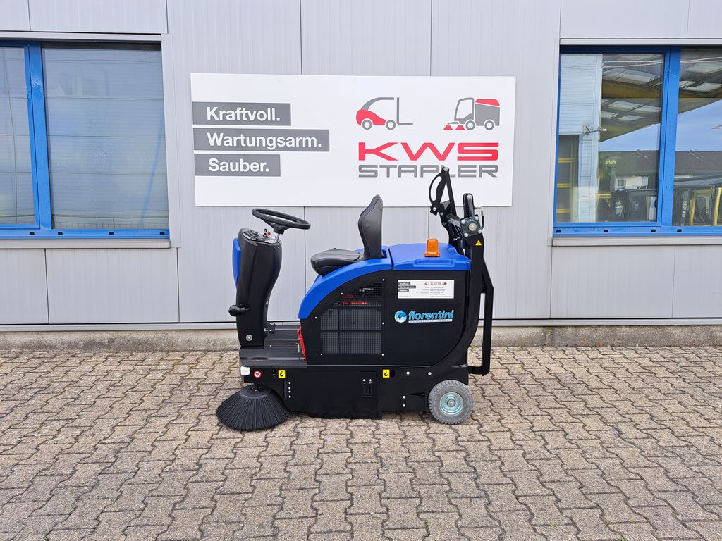 Aufsitz-Kehrsaugmaschine Fiorentini S28B mieten Aufsitz-Kehrsaugmaschine zur Miete