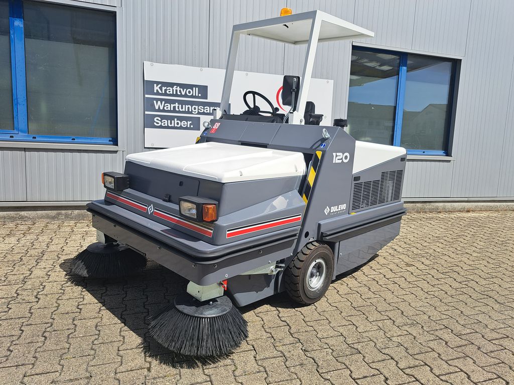 Aufsitz-Kehrsaugmaschine Dulevo 120 DK mieten Aufsitz-Kehrsaugmaschine zur Miete