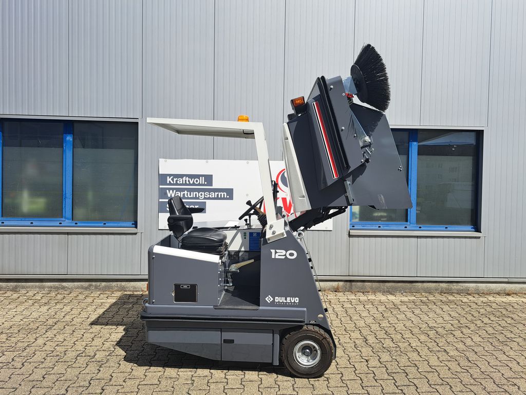 Aufsitz-Kehrsaugmaschine Dulevo 120 DK mieten Aufsitz-Kehrsaugmaschine zur Miete