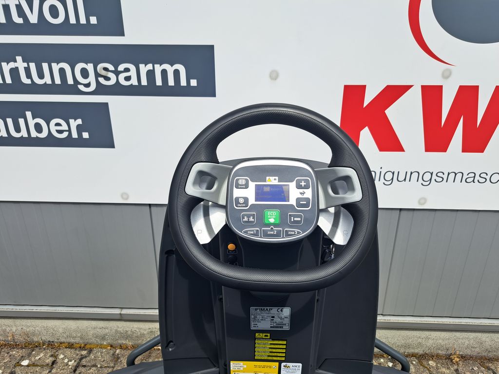 Aufsitz-Kehrsaugmaschine Fimap FSR8 Pro mieten Aufsitz-Kehrsaugmaschine zur Miete